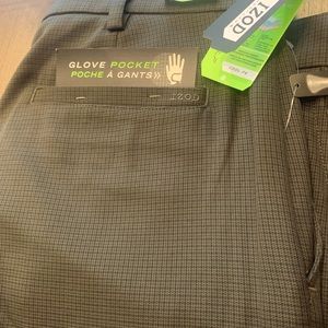 Izod Golf Pants NWT 32x32 Grey Stone